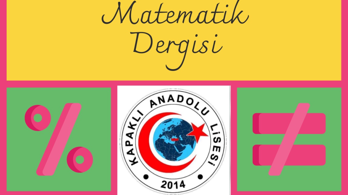 Matematik Dergisi Yayında